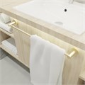Полотенцедержатель трубчатый золото-сатин FIXSEN Comfort Gold (FX-87001) FX-87001