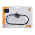 Полотенцедержатель кольцо черный FIXSEN Comfort Black FX-86011) FX-86011