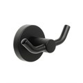 Крючок двойной черный FIXSEN Comfort Black (FX-86005A) FX-86005A - фото 96951