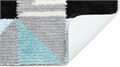 Коврик для ванной Fixsen Visa 1-ый FX-5005Z, серо-бирюзовый, 50х80см FX-5005Z