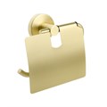 Бумагодержатель с крышкой золото-сатин FIXSEN Comfort Gold FX-87010) FX-87010 - фото 97165