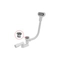 Alcaplast  Сифон для ванны click/clak металл  A516CKM A516CKM - фото 97205