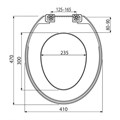 Alcaplast  Сиденье для унитаза Basic  A3550 A3550