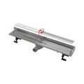 APZ23-DOUBLE9-750 Водоотводящий желоб c двусторенней решеткой, ALCAPLAST APZ23-DOUBLE9-750