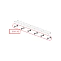 Alcaplast  Пластиковый крепеж для решетки (6 шт)  Z1431-ND Z1431-ND