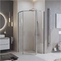 Душевой уголок BelBagno UNO-195-P-1-100-C-Cr UNO-195-P-1-100-C-Cr - фото 97782