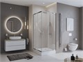 Душевой уголок BelBagno UNO-195-A-2-85-C-Cr UNO-195-A-2-85-C-Cr - фото 98119