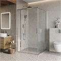 Душевой уголок BelBagno LUCE-A-22-80+30-C-Cr LUCE-A-22-80+30-C-Cr - фото 98210