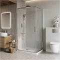 Душевой уголок BelBagno LUCE-AH-2-100/80-C-Cr LUCE-AH-2-100/80-C-Cr - фото 98238