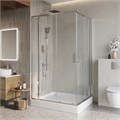 Душевой уголок BelBagno LUCE-AH-22-130/125-C-Cr LUCE-AH-22-130/125-C-Cr - фото 98275