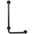 Поручень  угловой правый для людей с огр. Возможностями 700x400 мм Черный 15158.N